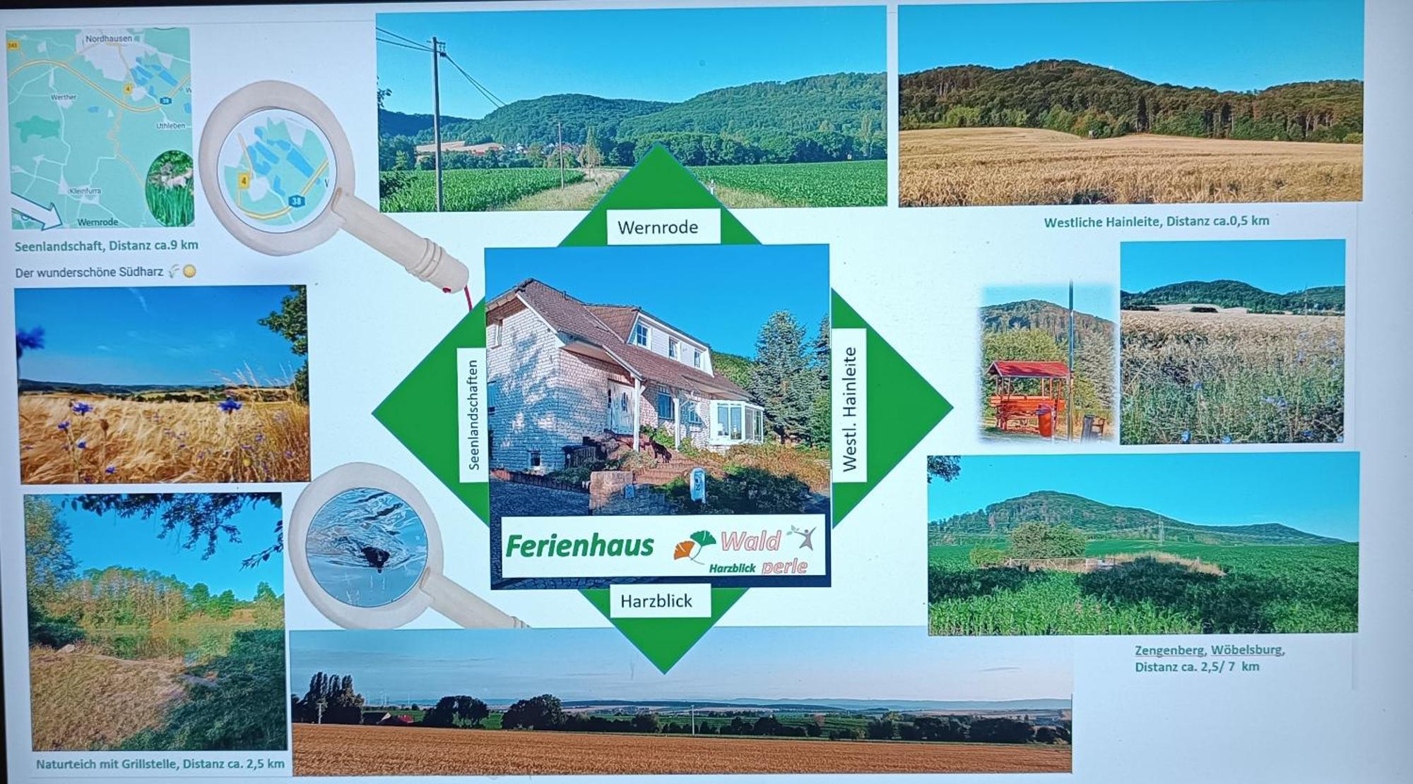 Ferienhaus Waldperle Harzblick Wernrode Bagian luar foto